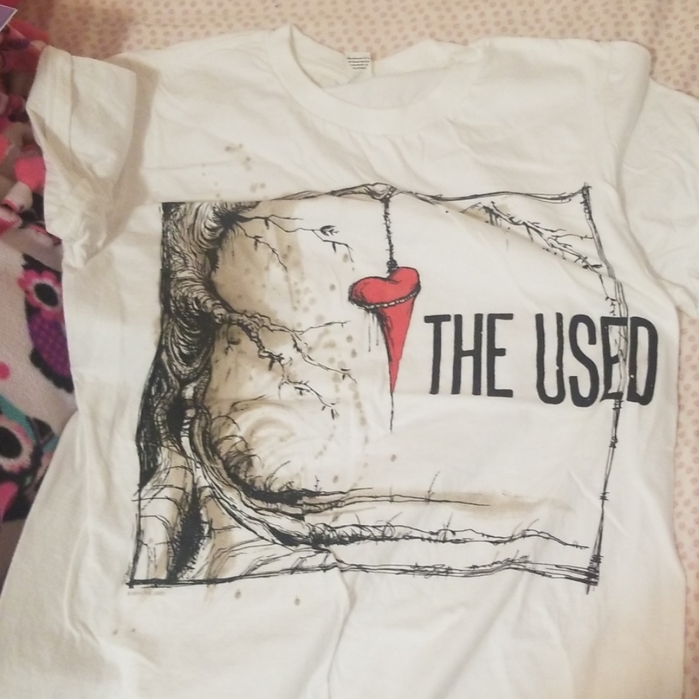 hot topic the used shirt